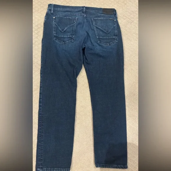 Men’s Hudson Jeans “Blake Slim Straight” Size 36 waist - Picture 3 of 5